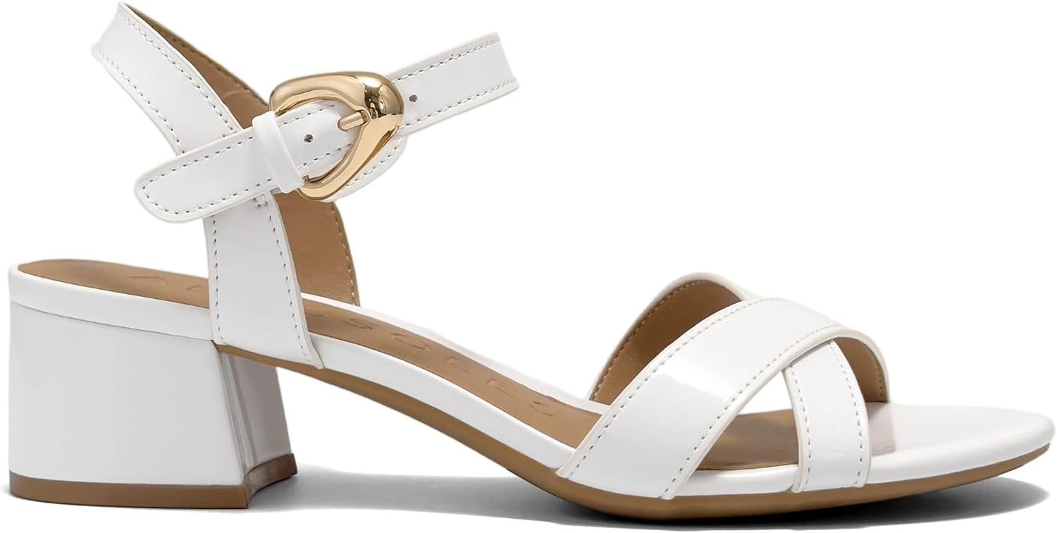Aerosoles Women’s Cinzia(White Patent)