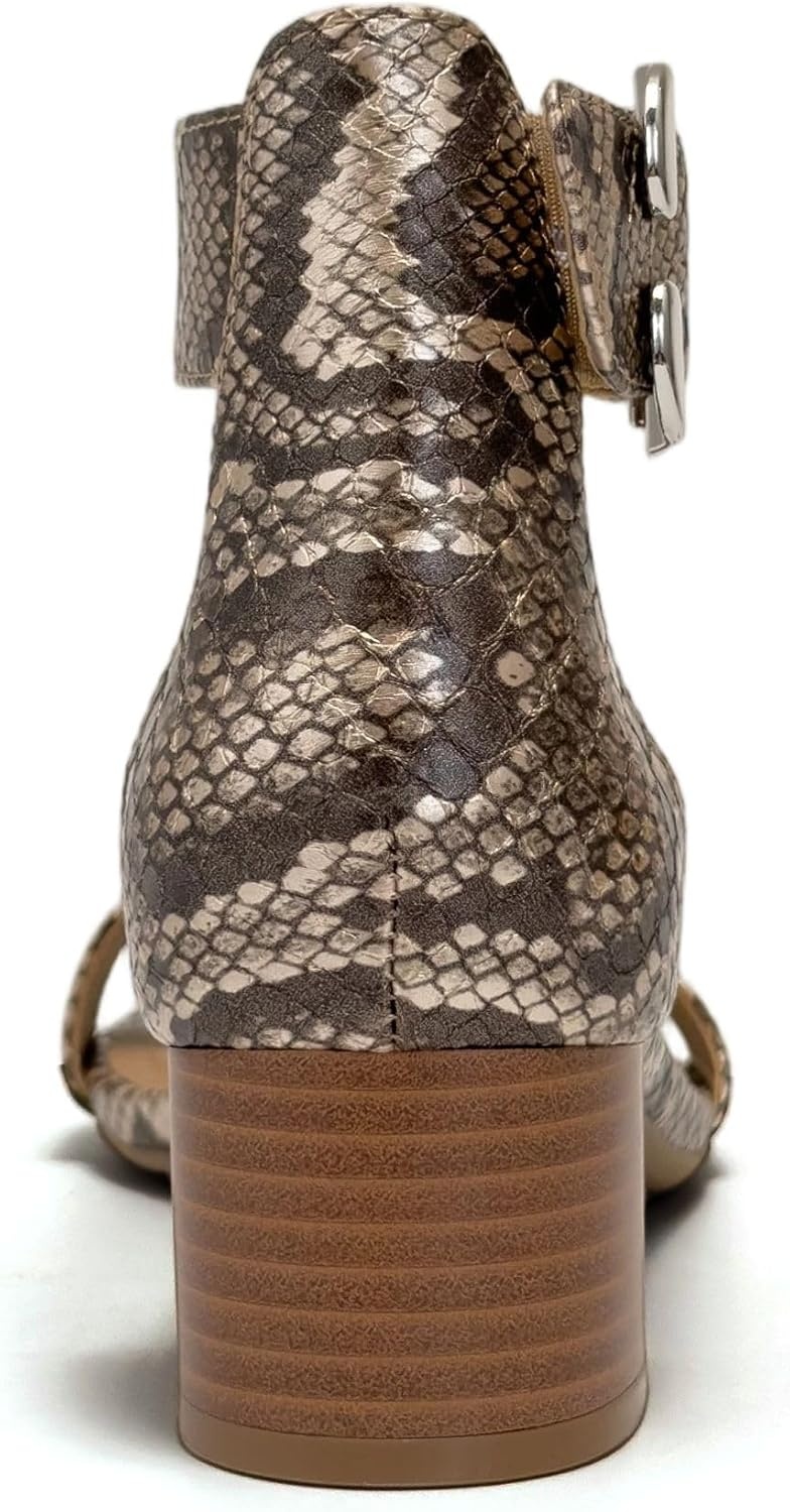 Aerosoles Women’s Carew(Champagne Metallic Snake)