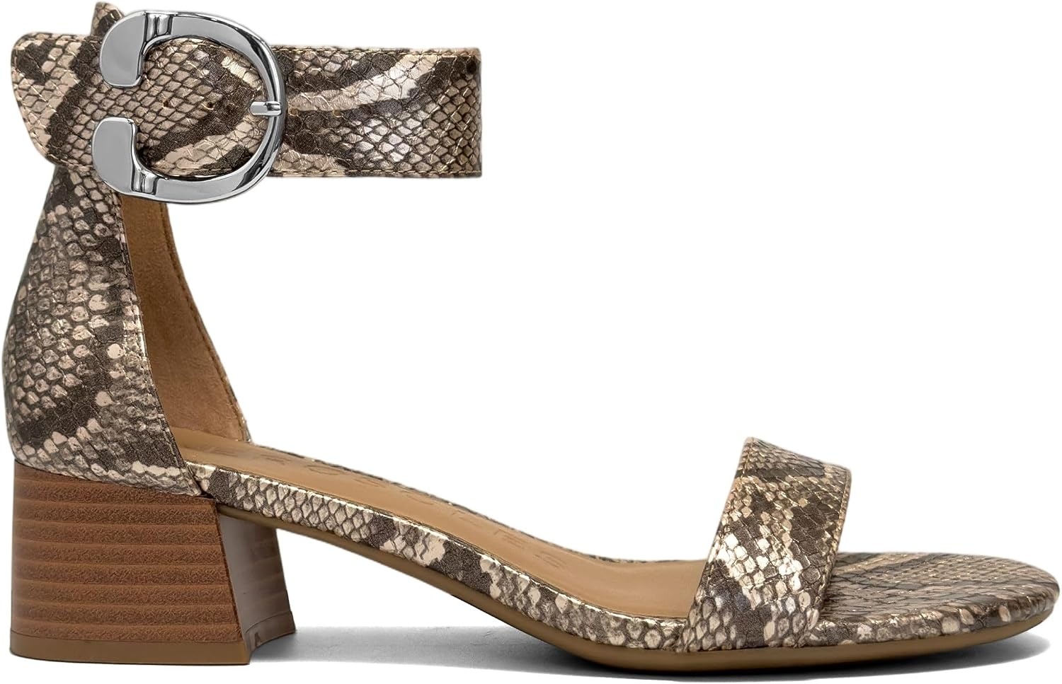 Aerosoles Women’s Carew(Champagne Metallic Snake)