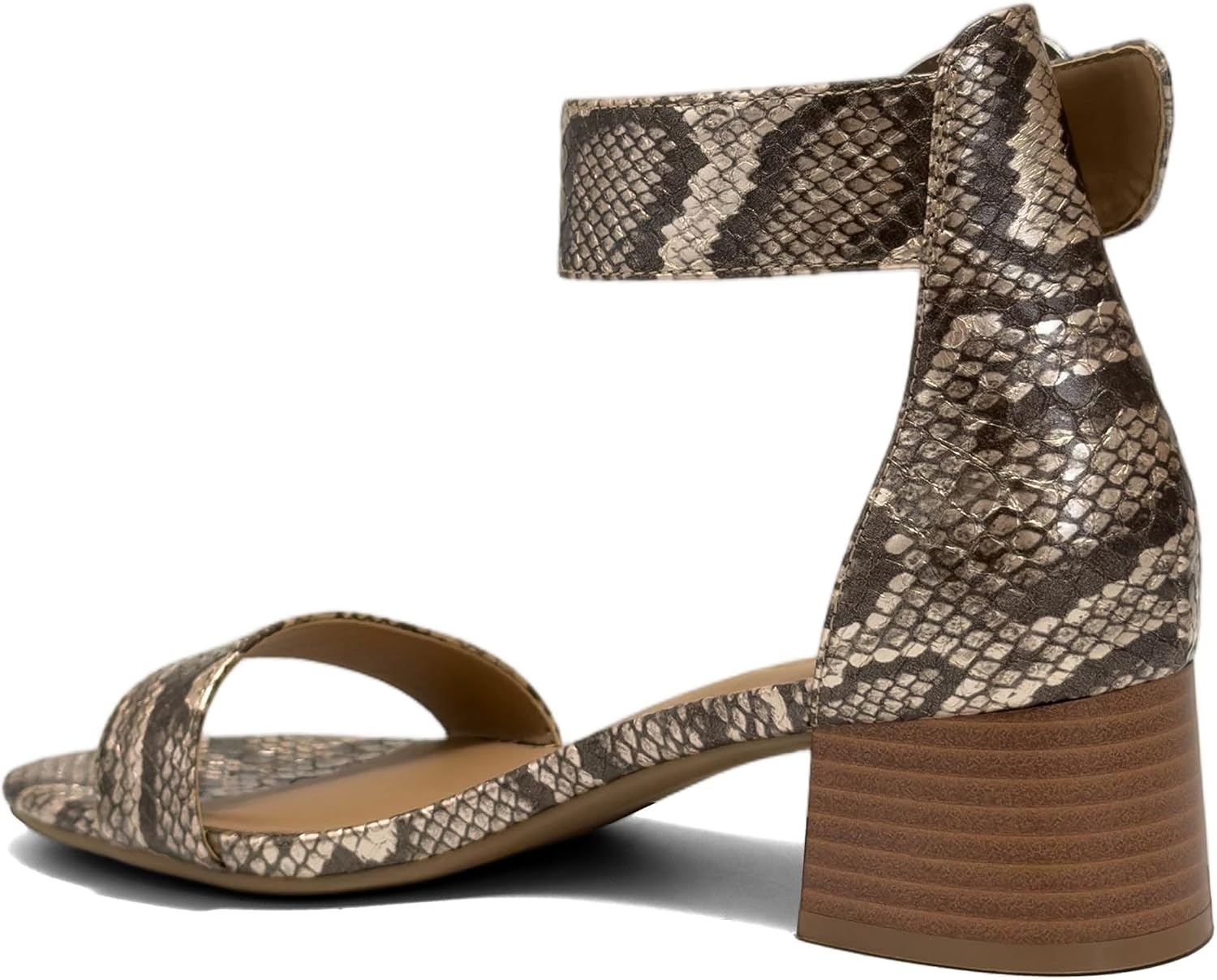Aerosoles Women’s Carew(Champagne Metallic Snake)