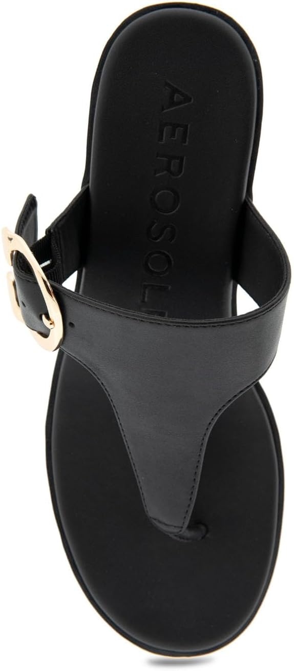 Aerosoles womens Izola(Black Pu)