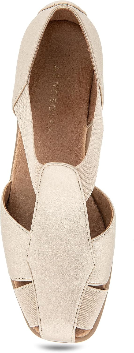 Aerosoles Women’s 4give(Soft Gold Pu)