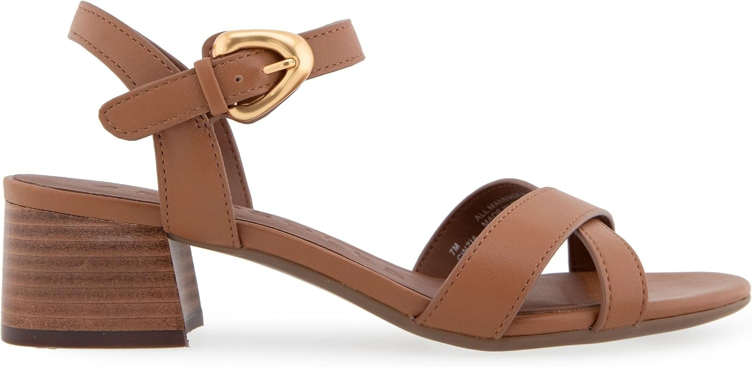 Aerosoles Women’s Cinzia(Tan Faux Leather)