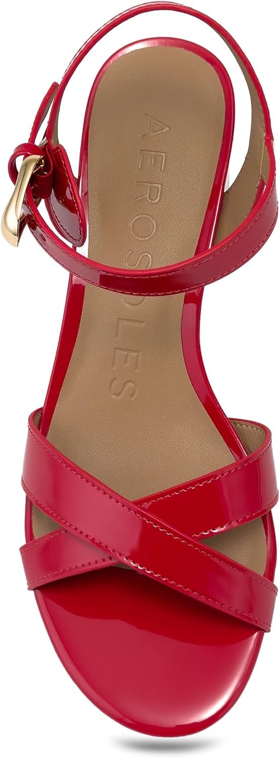 Aerosoles Women’s Cinzia(Red Patent)