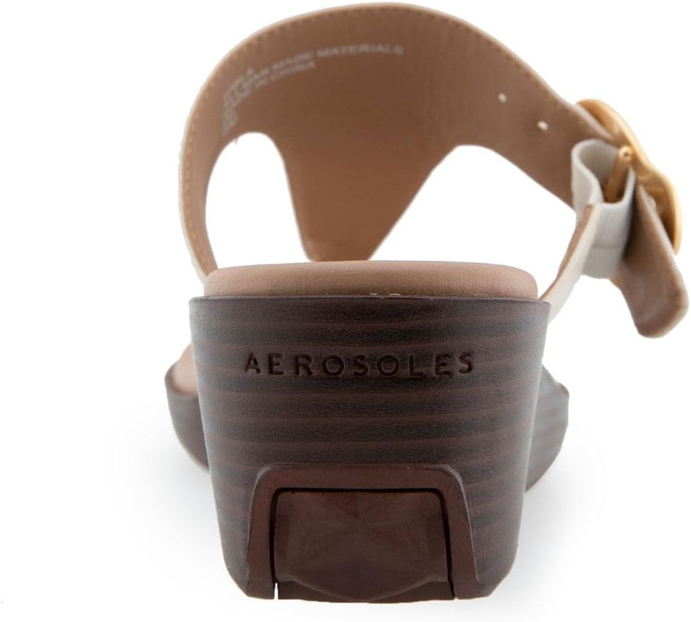 Aerosoles womens Izola(Eggnog Pu Leather)
