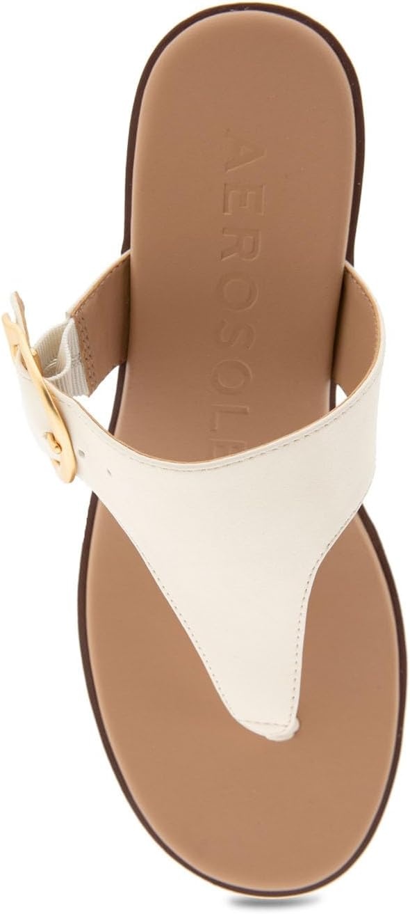 Aerosoles womens Izola(Eggnog Pu Leather)