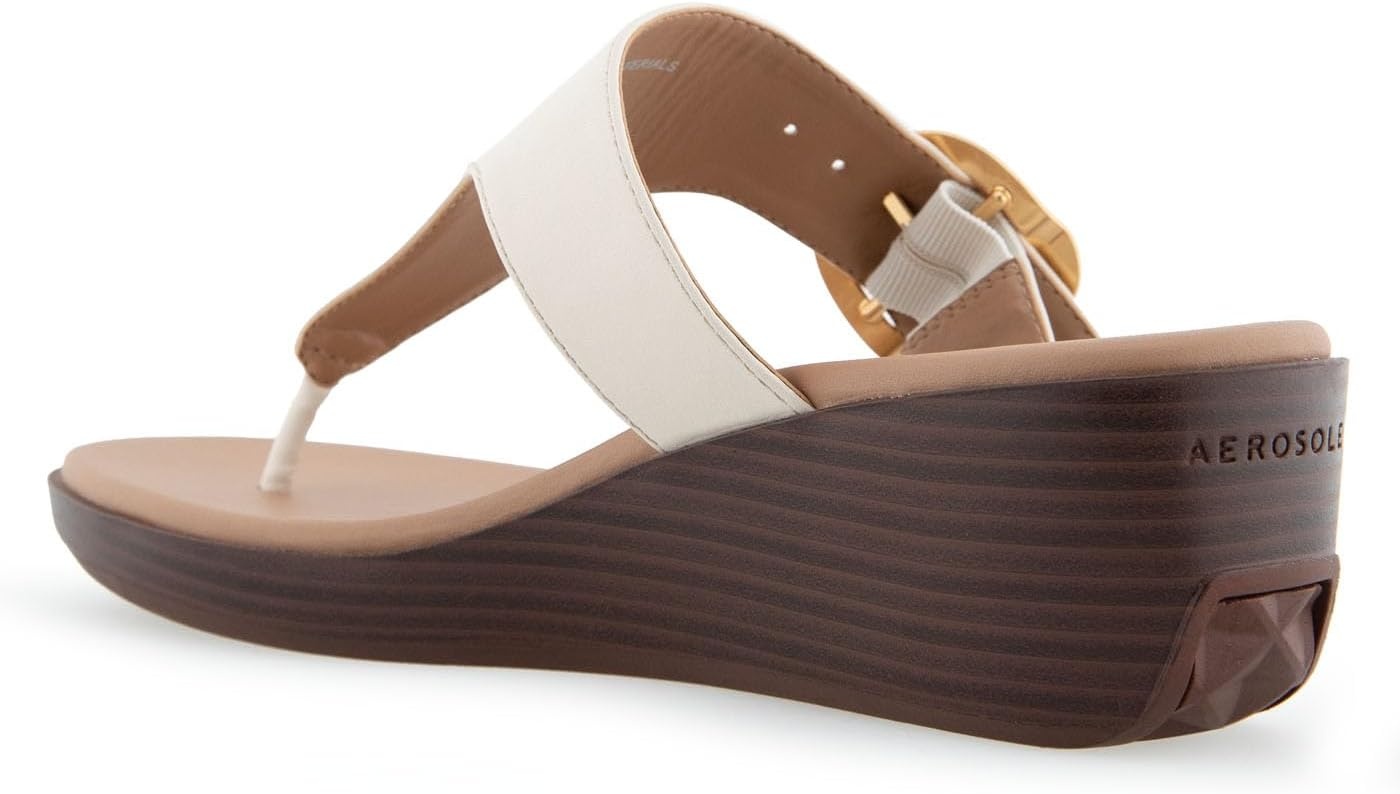 Aerosoles womens Izola(Eggnog Pu Leather)