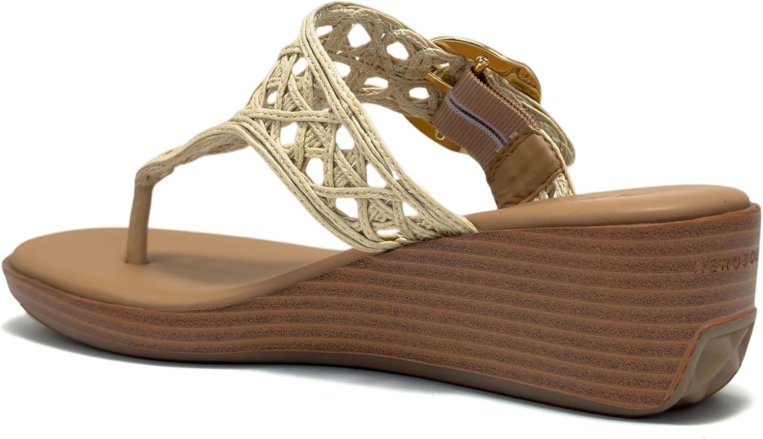 Aerosoles womens Izola(Natural Crochet Raffia)