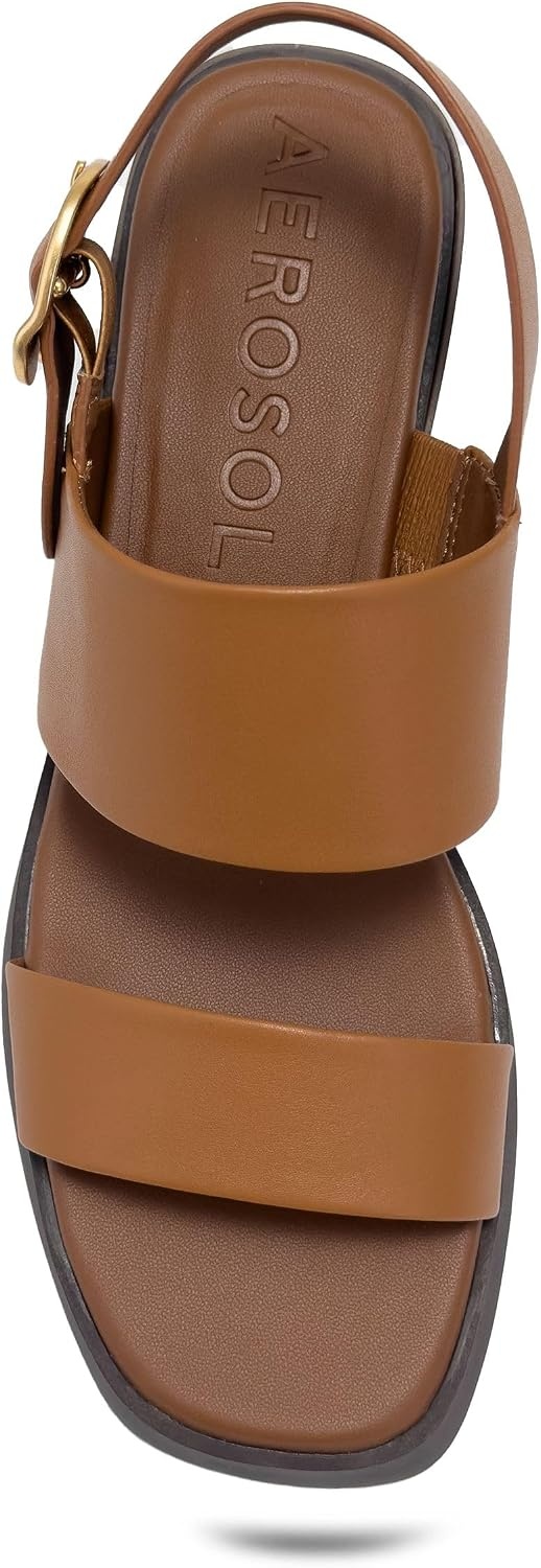 Aerosoles Women’s Dove(Tan Faux Leather)