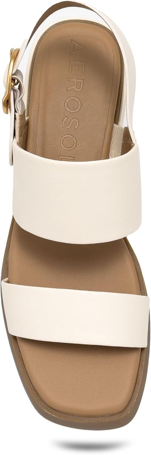 Aerosoles Women’s Dove(Eggnog Faux Leather)