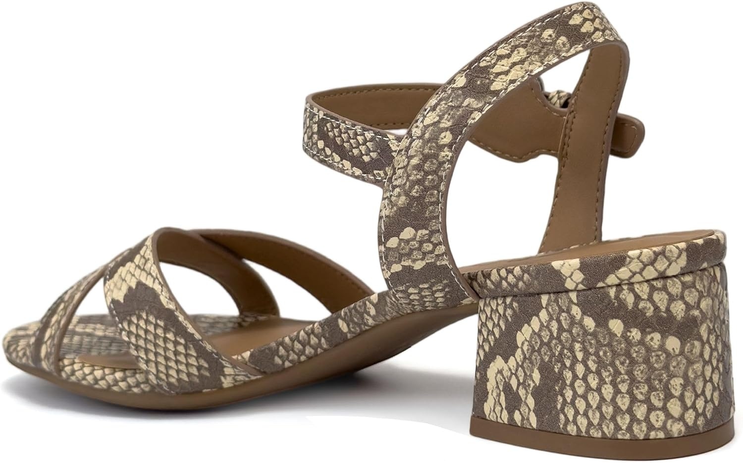 Aerosoles Women’s Cinzia(Pale Yellow Faux Snake Print)
