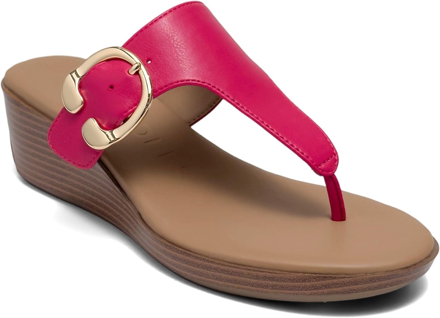 Aerosoles womens Izola(Magenta Faux Leather)