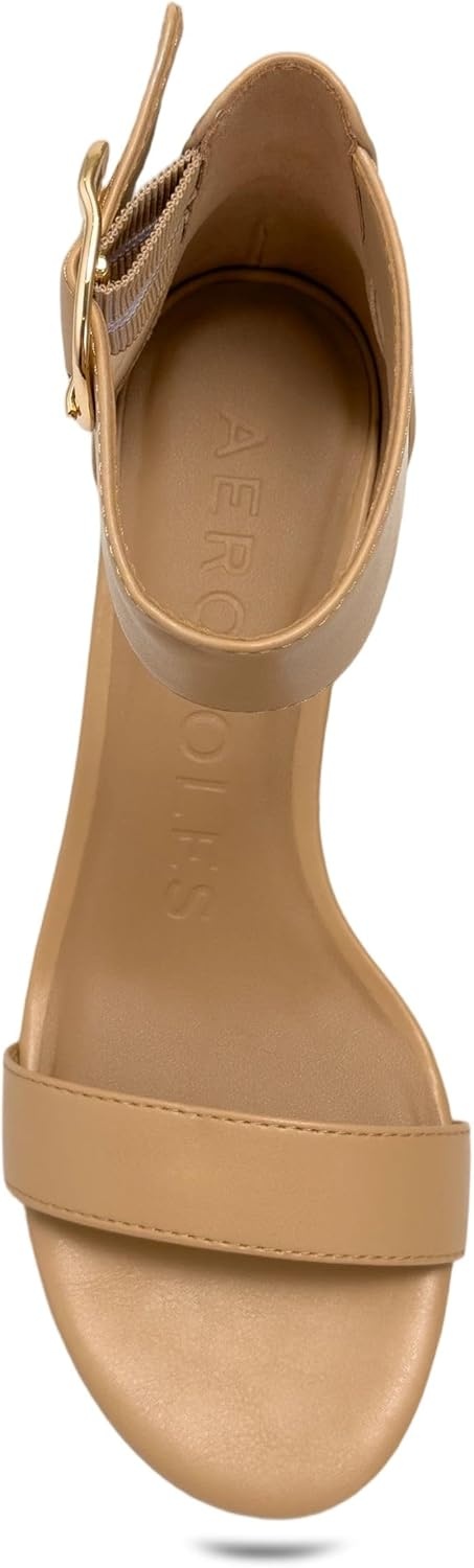 Aerosoles Women’s Carew(Beige Bisque Faux Leather)